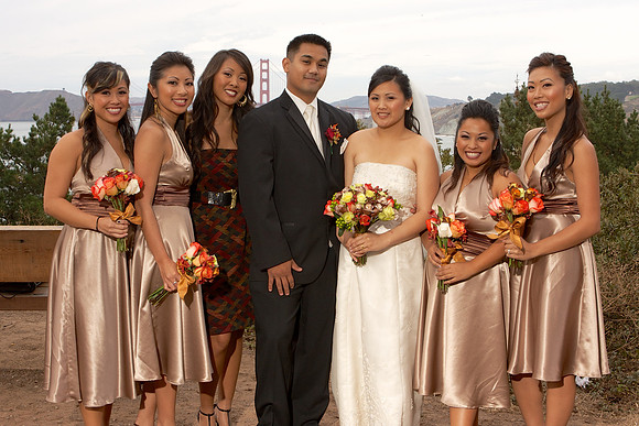 Mr, Mrs, and the girls