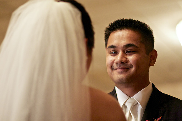 When our eyes first met