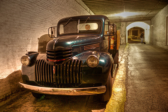 Classic Chevy at Alcatrax