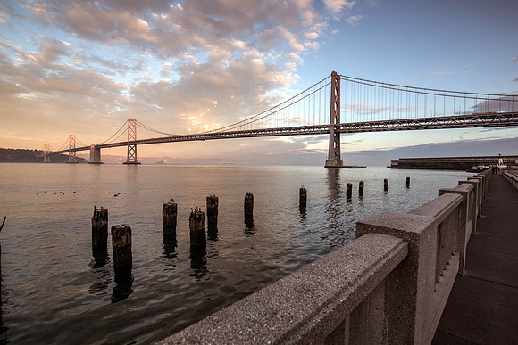 SF-Embarcadero-BayBridgeSunset