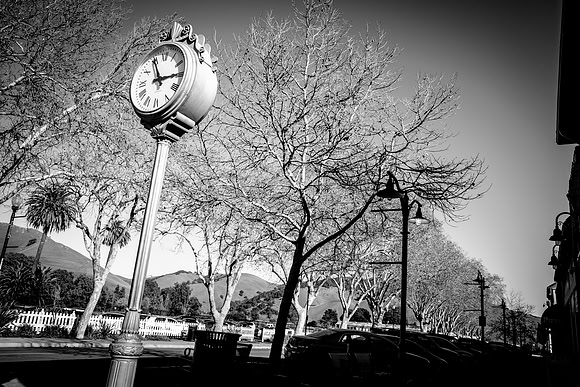 Niles Street Clock
